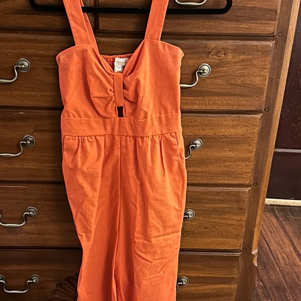 Orange Monteau Jumpsuit